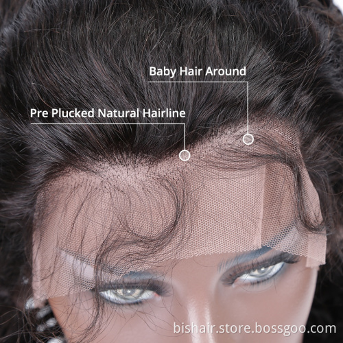 HD Transparent Body Wave Human Hair 13x4 Lace Wigs Wholesale Cuticle Aligned Brazilian Virgin Remy Human Hair Lace Front Wigs